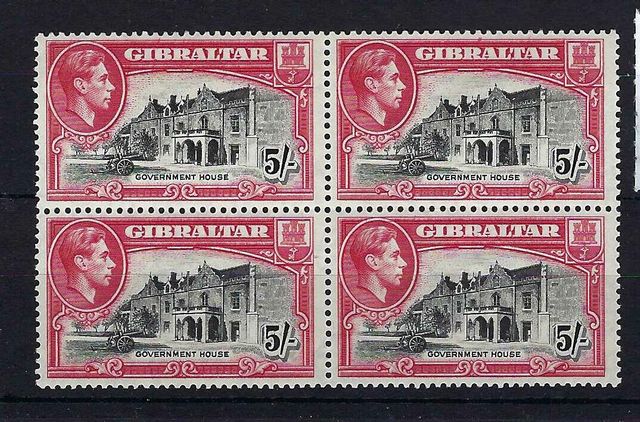 Image of Gibraltar SG 129a UMM British Commonwealth Stamp